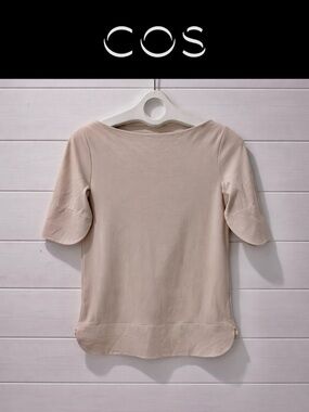 COS Minimalist Blush Top – XS